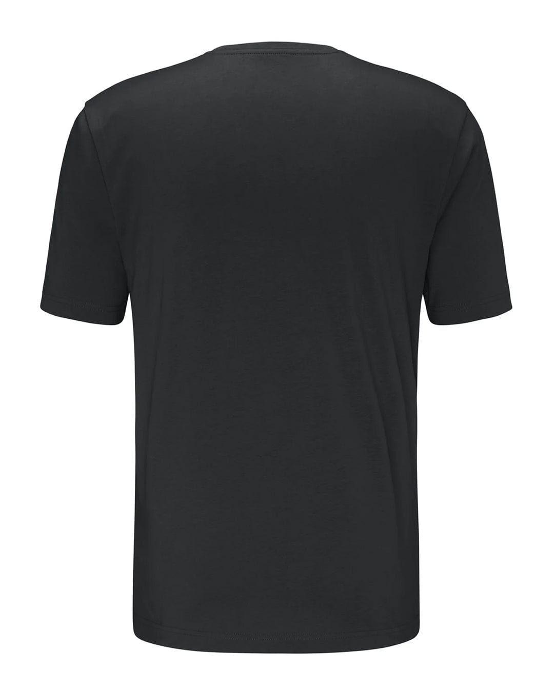 Fynch-Hatton T-Shirts Fynch-Hatton Plain Black Crew Neck T-Shirt