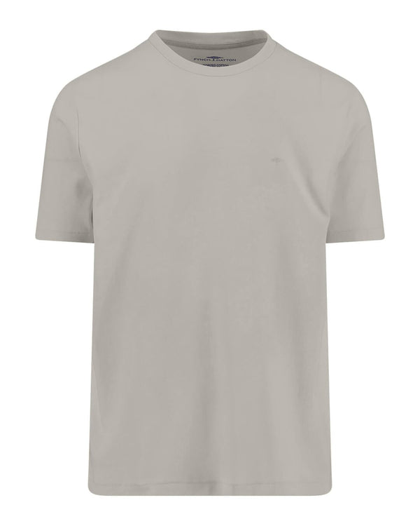 Fynch-Hatton Sanforized T- Cement Shirt | Bortex - Bortex Fine Tailoring
