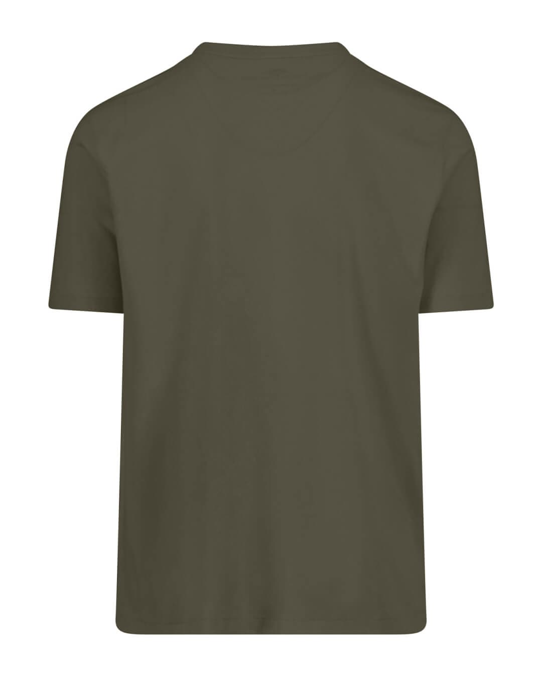 Fynch-Hatton T-Shirts Fynch-Hatton Sanforized T- Dark Khaki Shirt