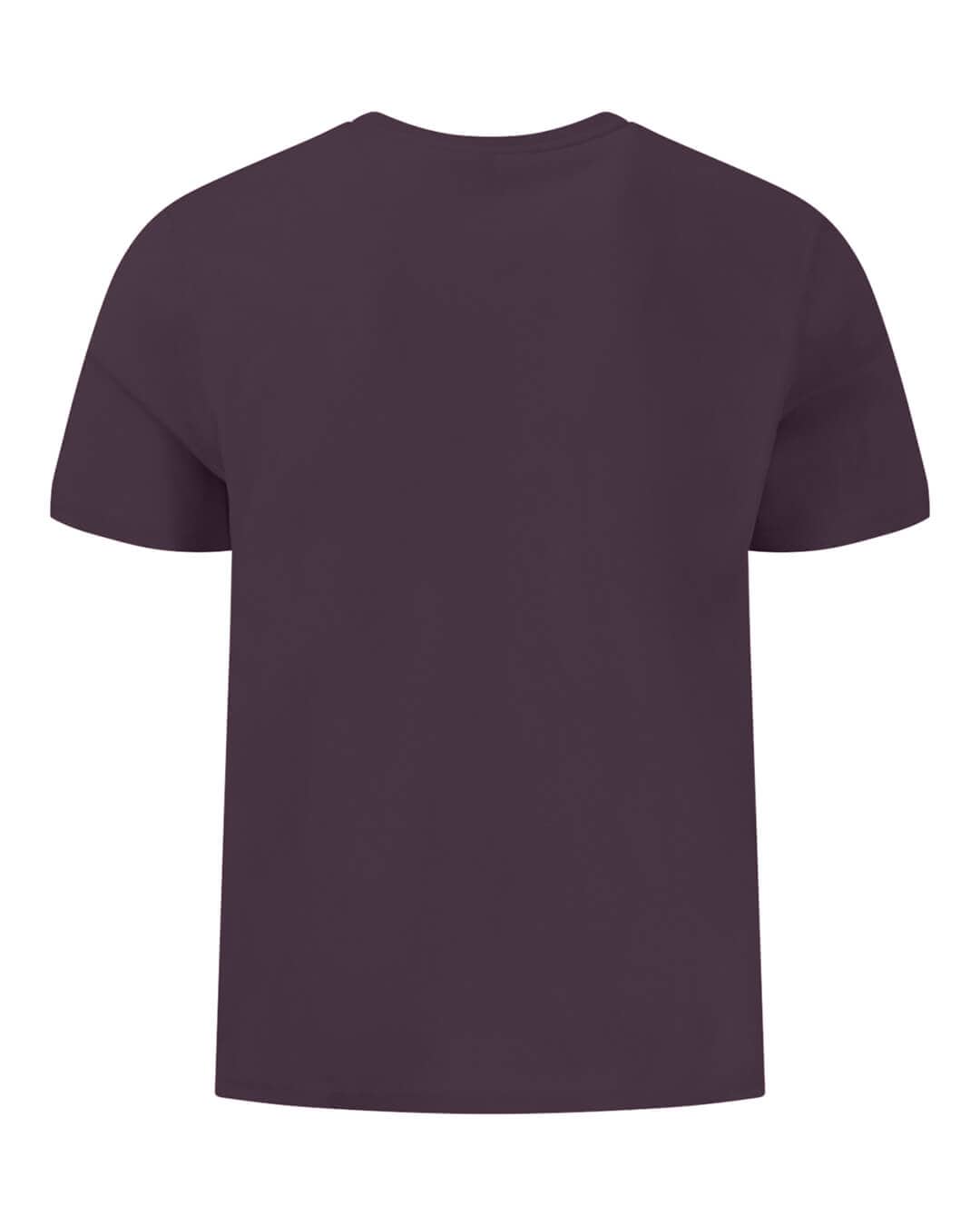 Fynch-Hatton T-Shirts Fynch-Hatton T- Basic Single Jersey Aubergine Shirt