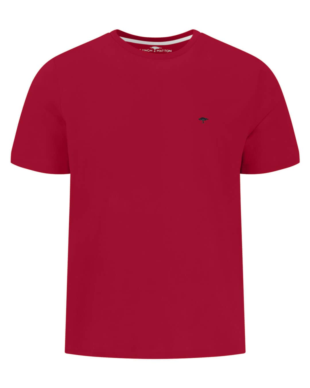 Fynch-Hatton T-Shirts Fynch-Hatton T- Basic Single Jersey Cranberry Red Shirt
