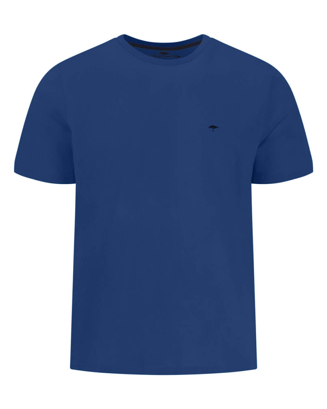 Fynch-Hatton T-Shirts Fynch-Hatton T- Basic Single Jersey Harbor Blue Shirt