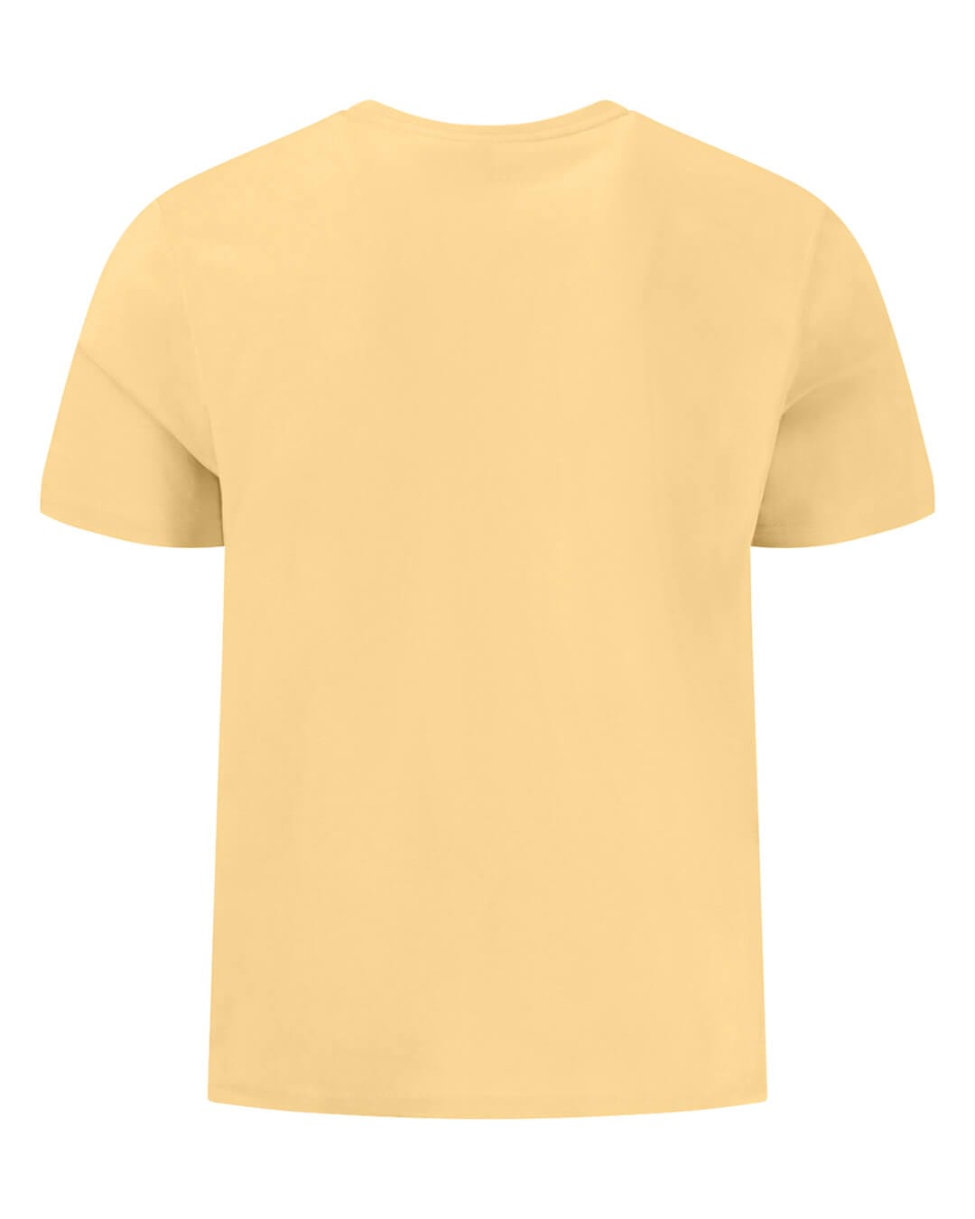 Fynch-Hatton T-Shirts Fynch-Hatton T- Basic Single Jersey Pale Yellow Shirt