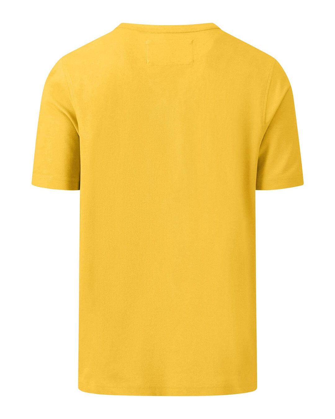 Fynch-Hatton T-Shirts Fynch-Hatton Yellow Basic Supima Cotton T-Shirt