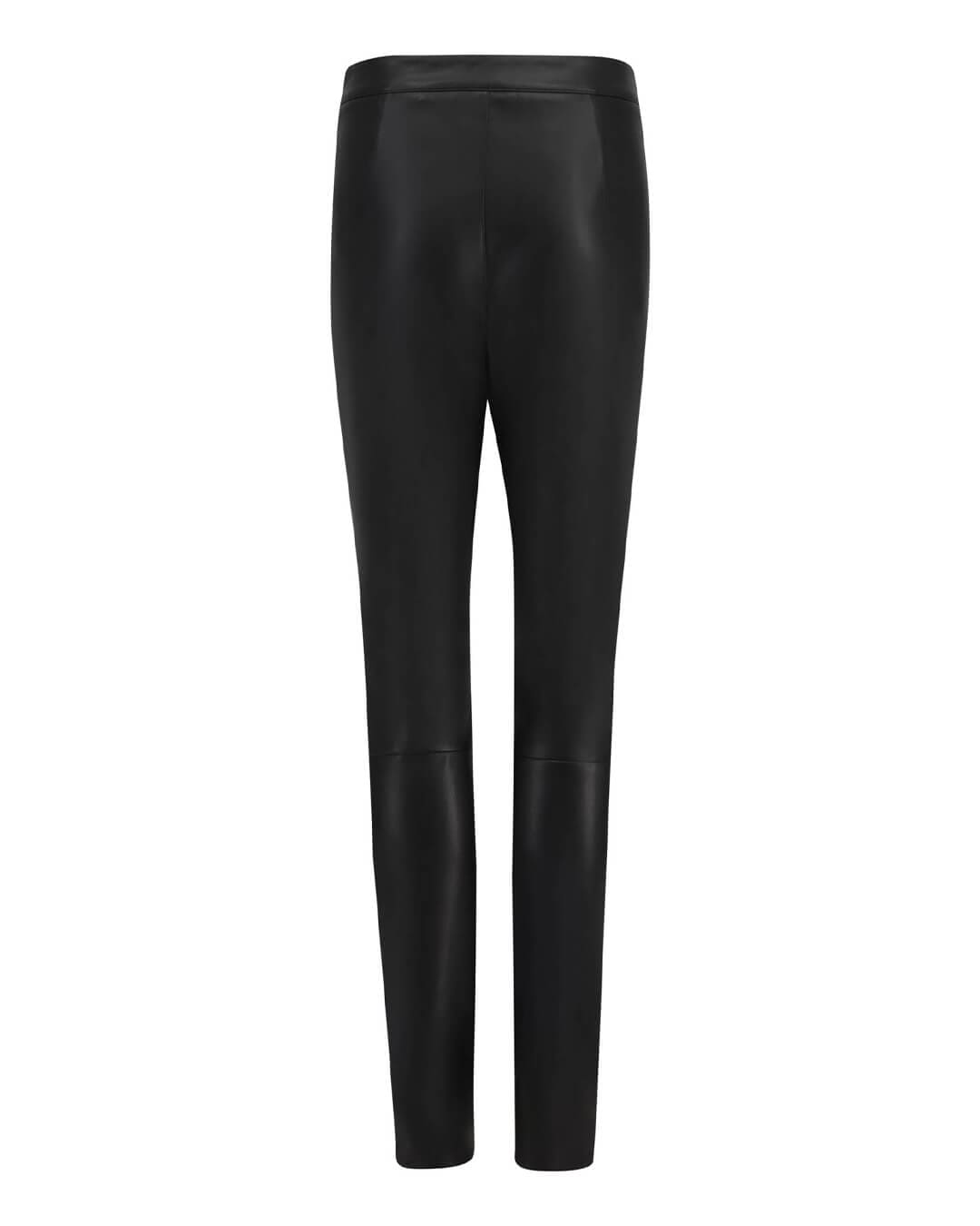 Fynch-Hatton Trousers Fynch-Hatton Black Leather Optic Trousers