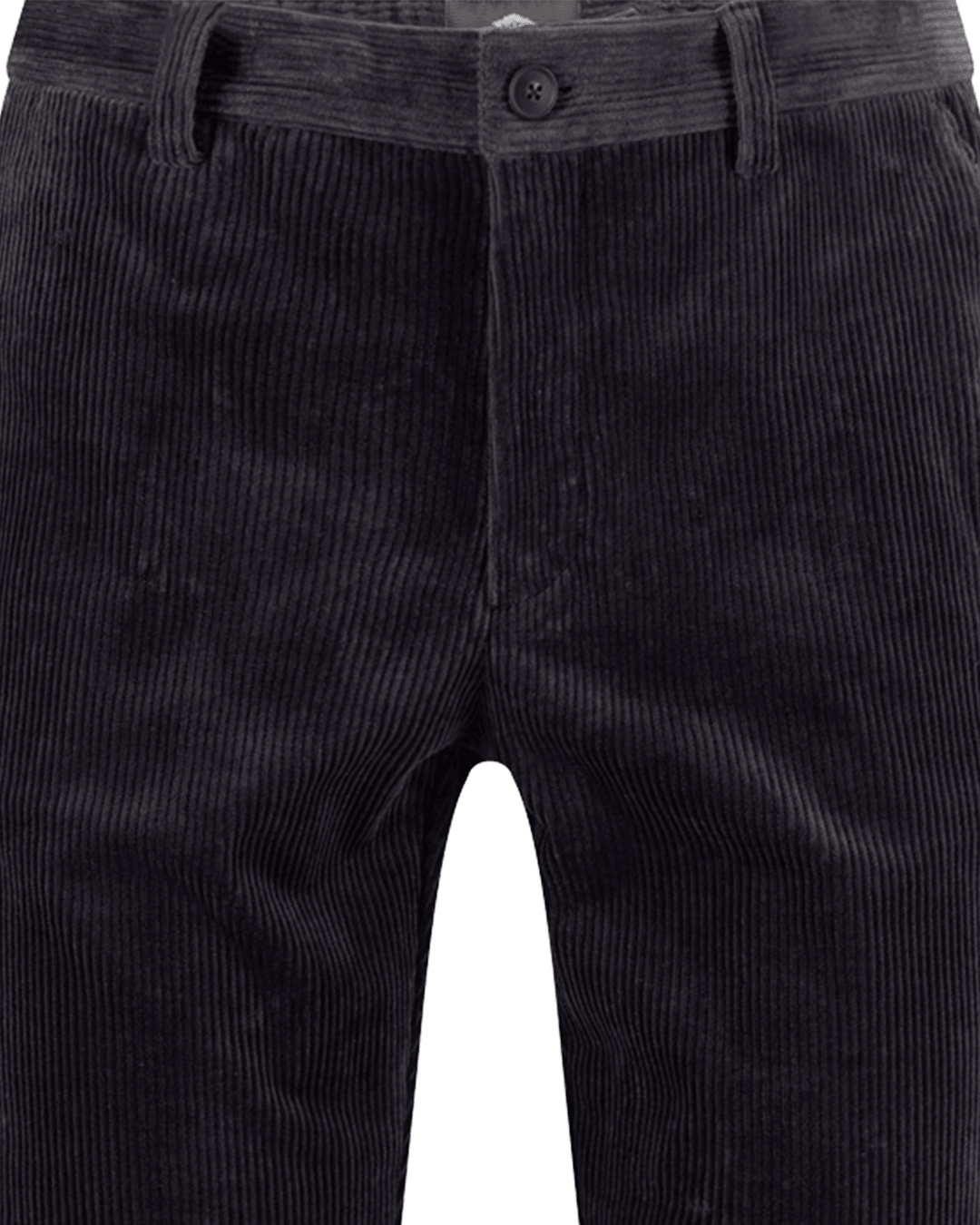 Fynch-Hatton Trousers Fynch-Hatton Charcoal Grey Corduroy Chinos