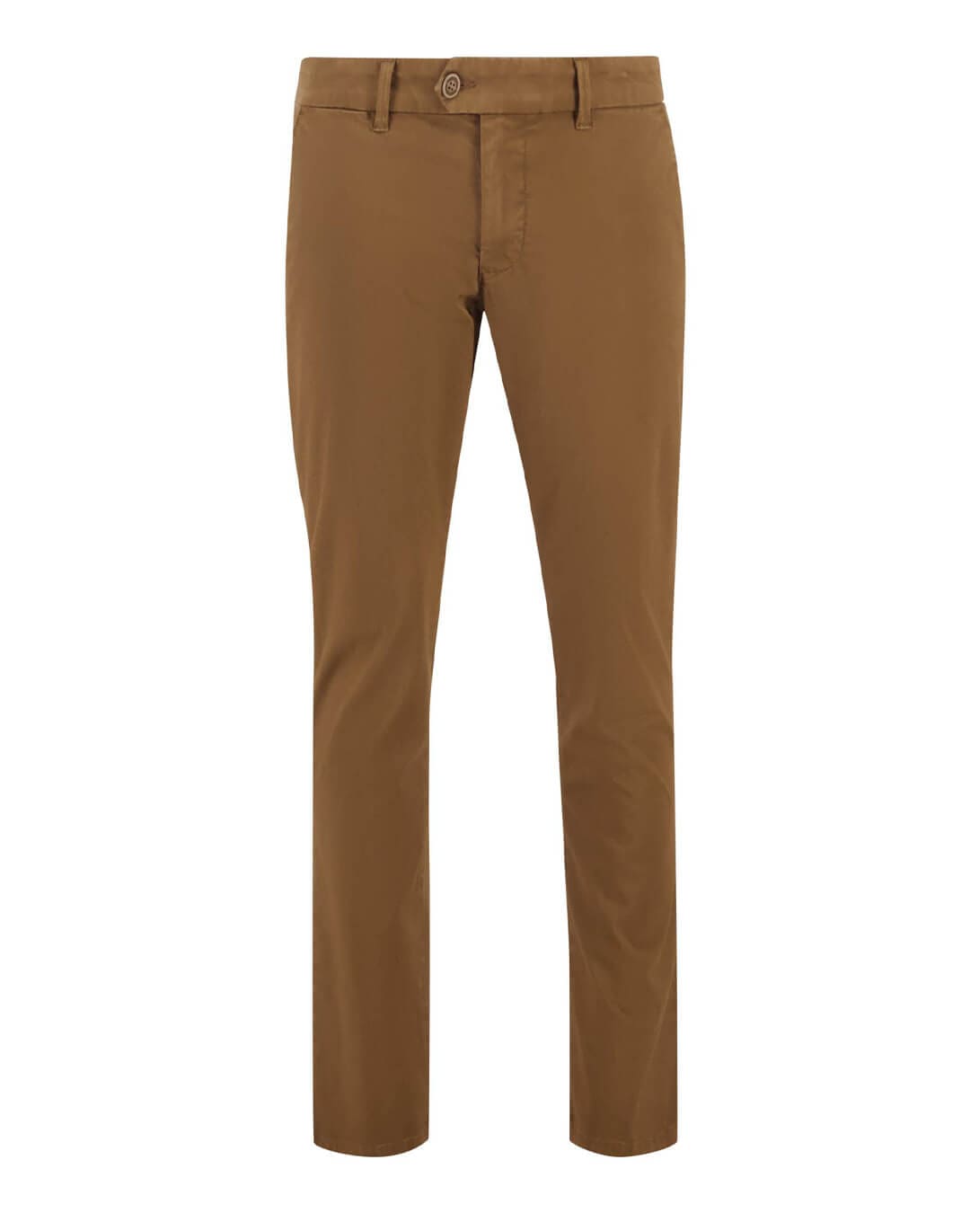 Fynch-Hatton Trousers Fynch-Hatton Seasonal Brown Cotton Stretch Chino Trousers