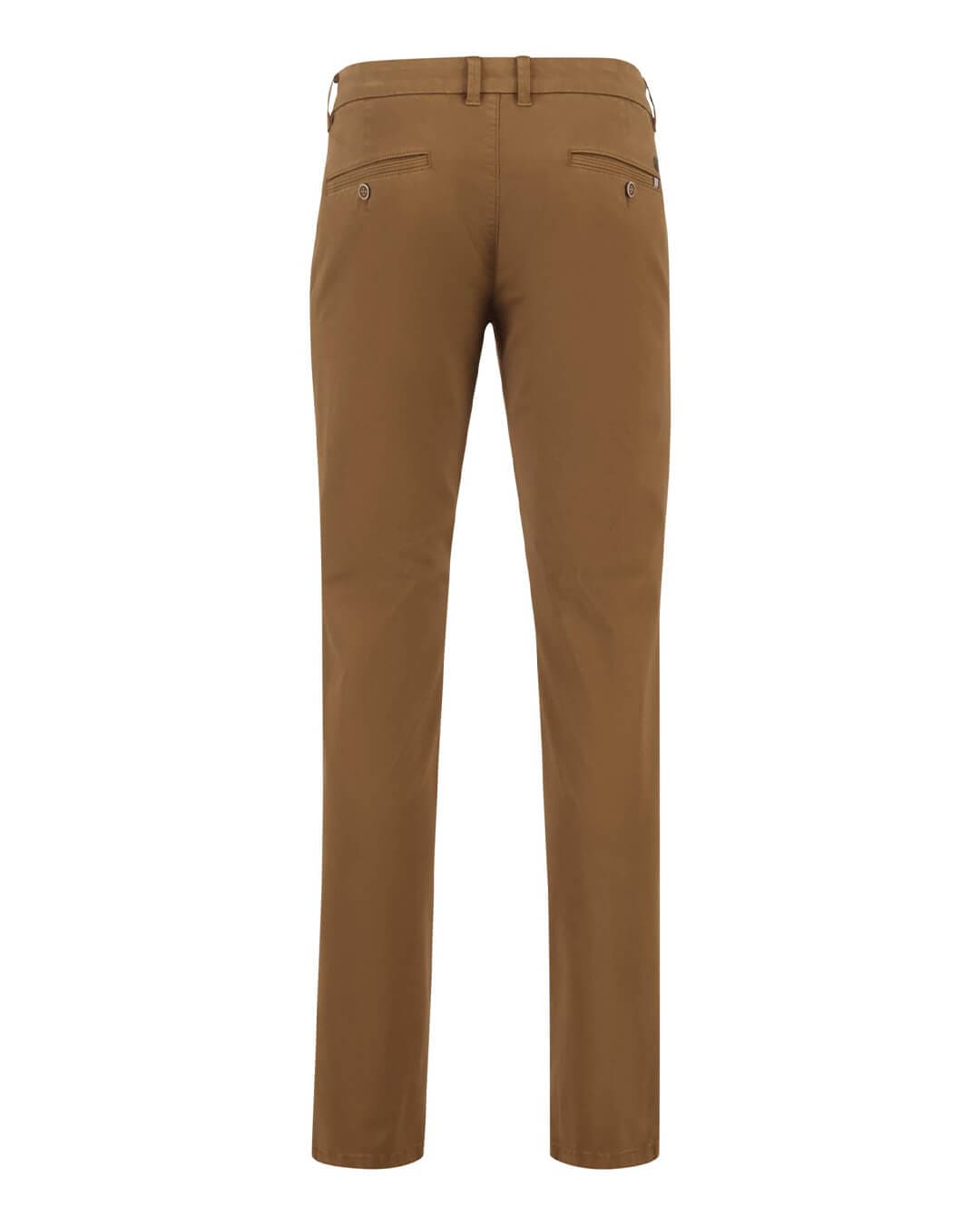 Fynch-Hatton Trousers Fynch-Hatton Seasonal Brown Cotton Stretch Chino Trousers