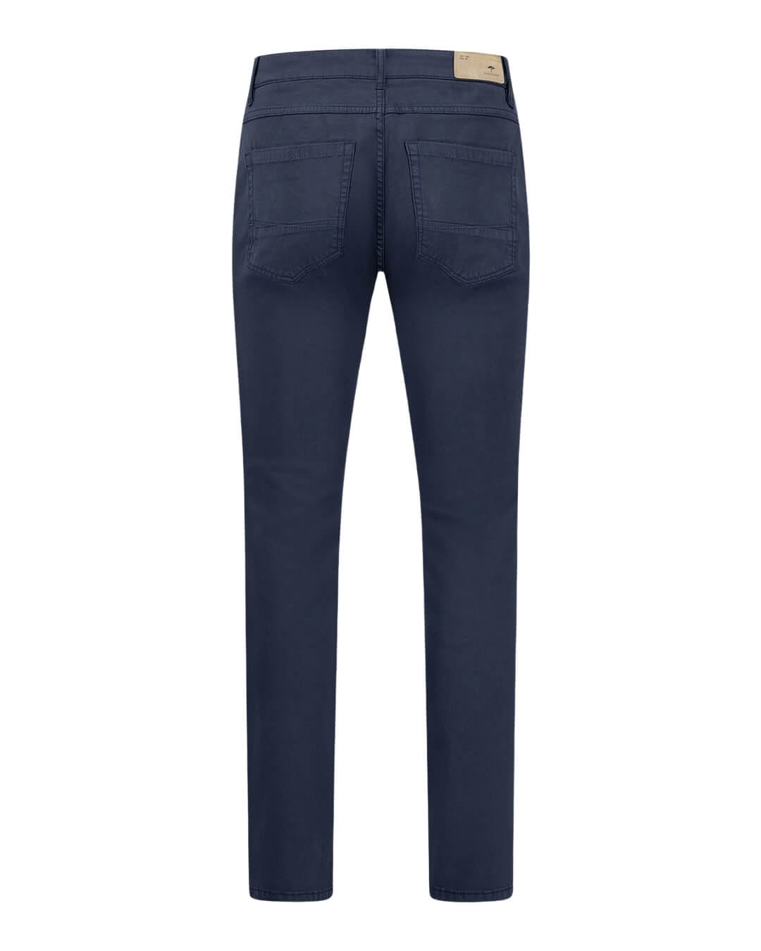 Fynch-Hatton Trousers Fynch-Hatton Seasonal Navy Cotton Stretch Five Pockets Trousers