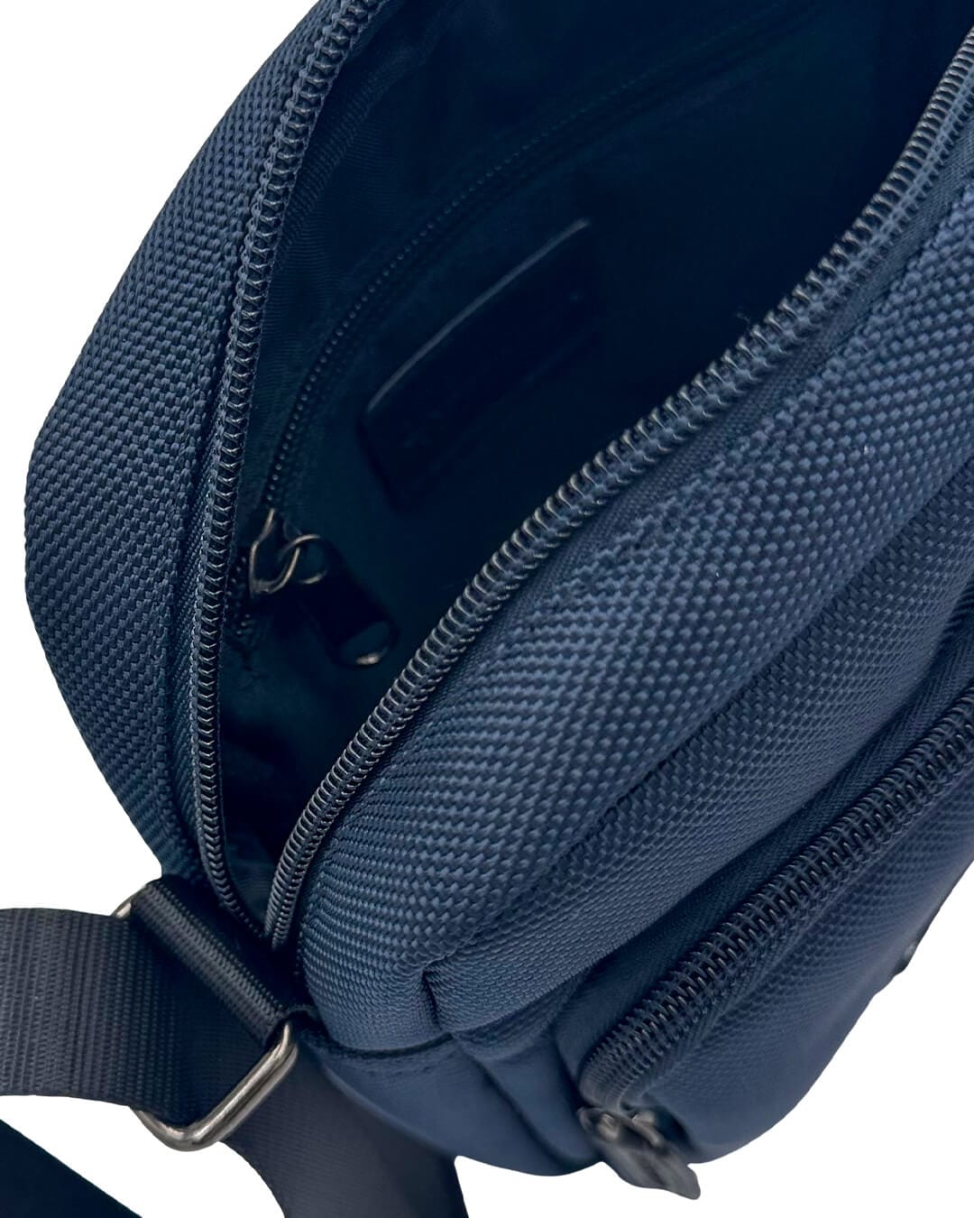 Gagliardi Bags ONE Gagliardi Blue Pique Messenger Bag