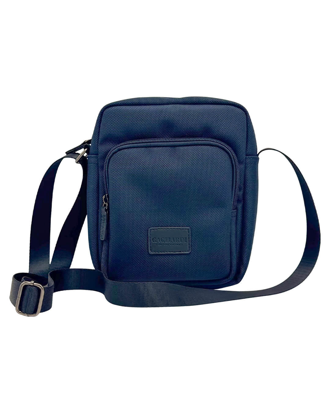 Gagliardi Bags ONE Gagliardi Blue Pique Messenger Bag