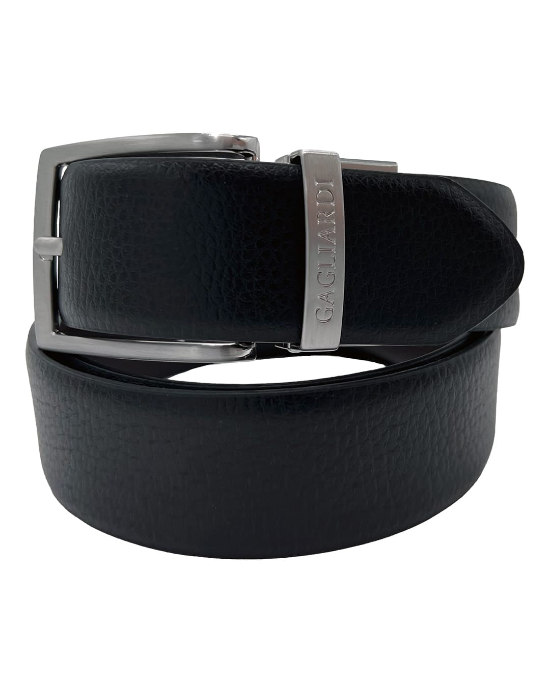 Gagliardi Belts Gagliardi Black Belt Reversible Leather