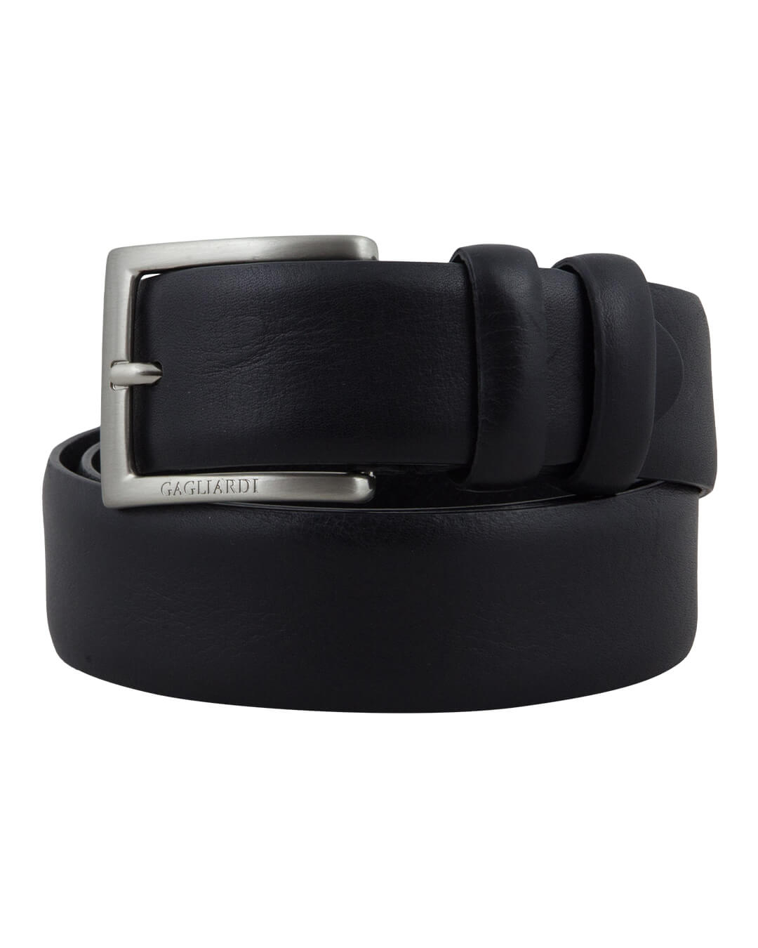 Gagliardi Belts Gagliardi Black Leather Belt