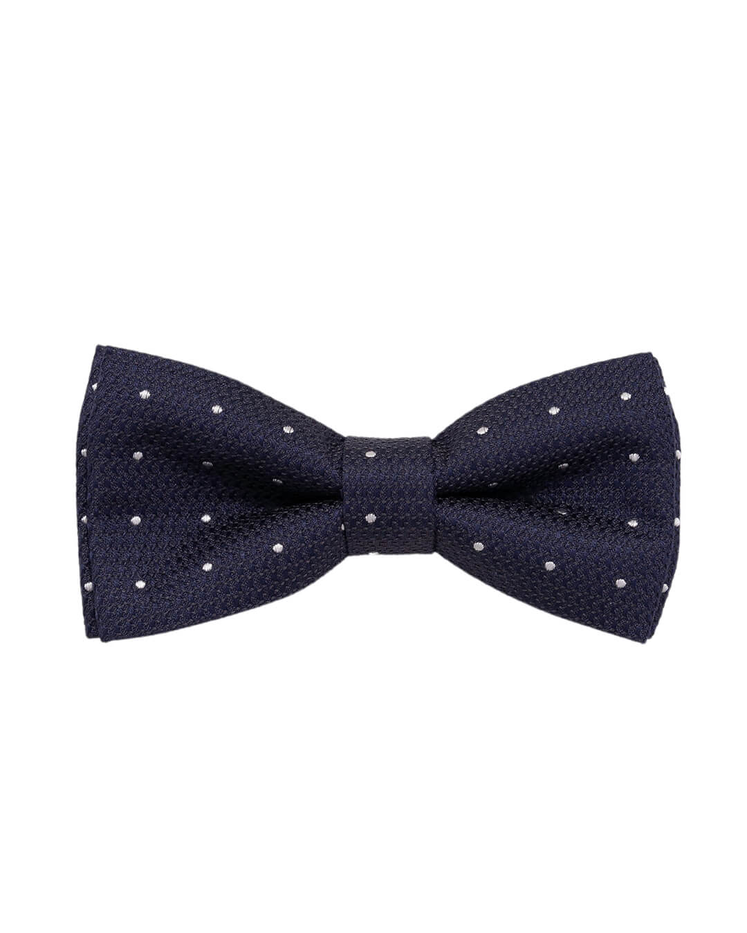 Gagliardi Bow Ties One Size Gagliardi Navy Textured Spot Italian Silk Bow Tie
