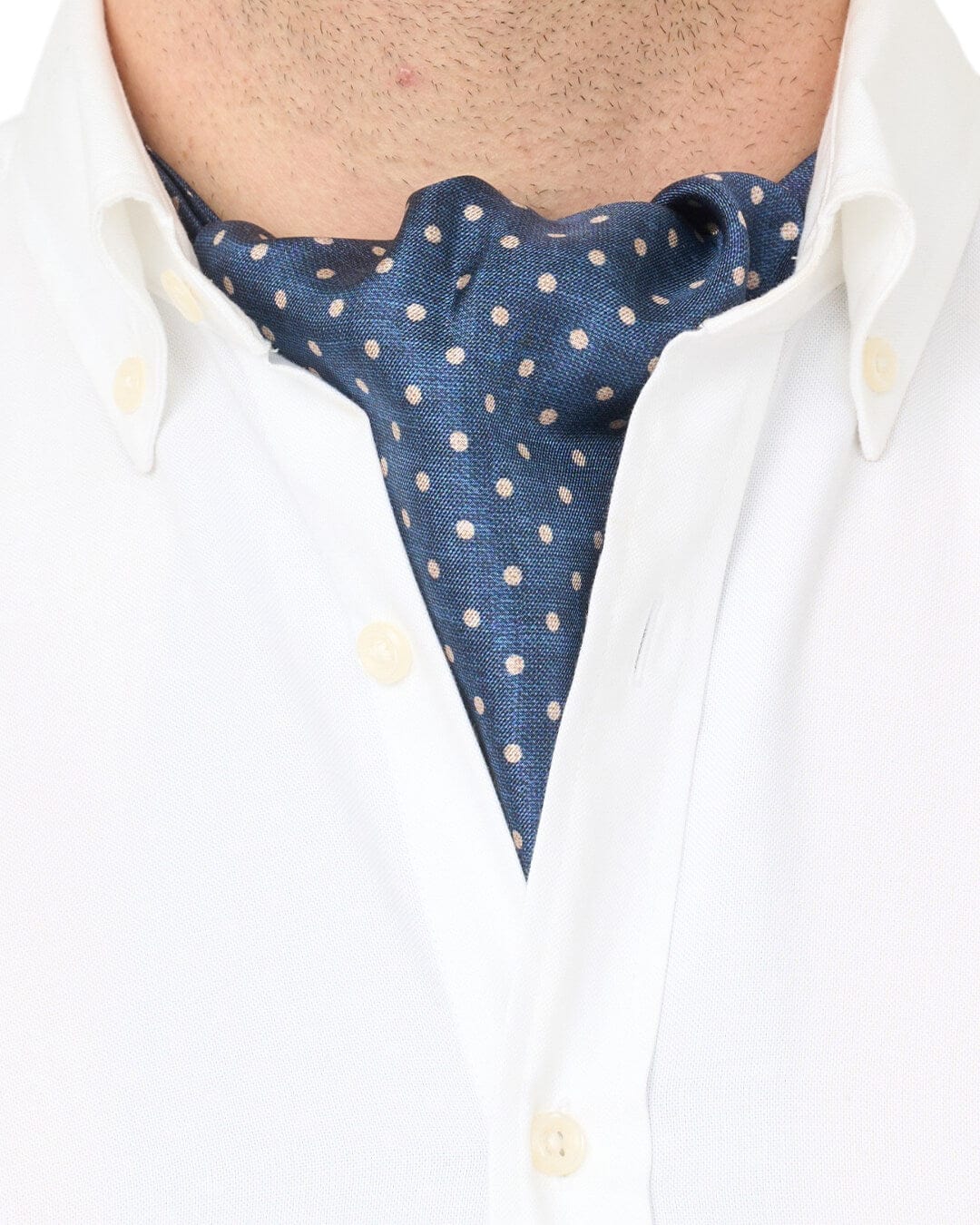 Gagliardi Cravats Gagliardi Navy Print Cravat