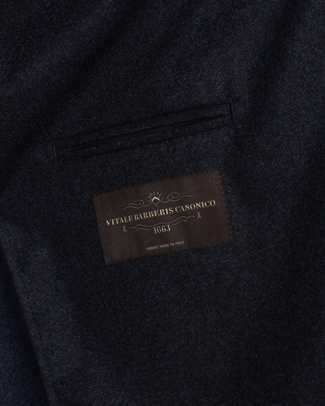 Gagliardi Jackets Gagliardi Blue Vitale Barberis Canonico Mouline Flannel Jacket