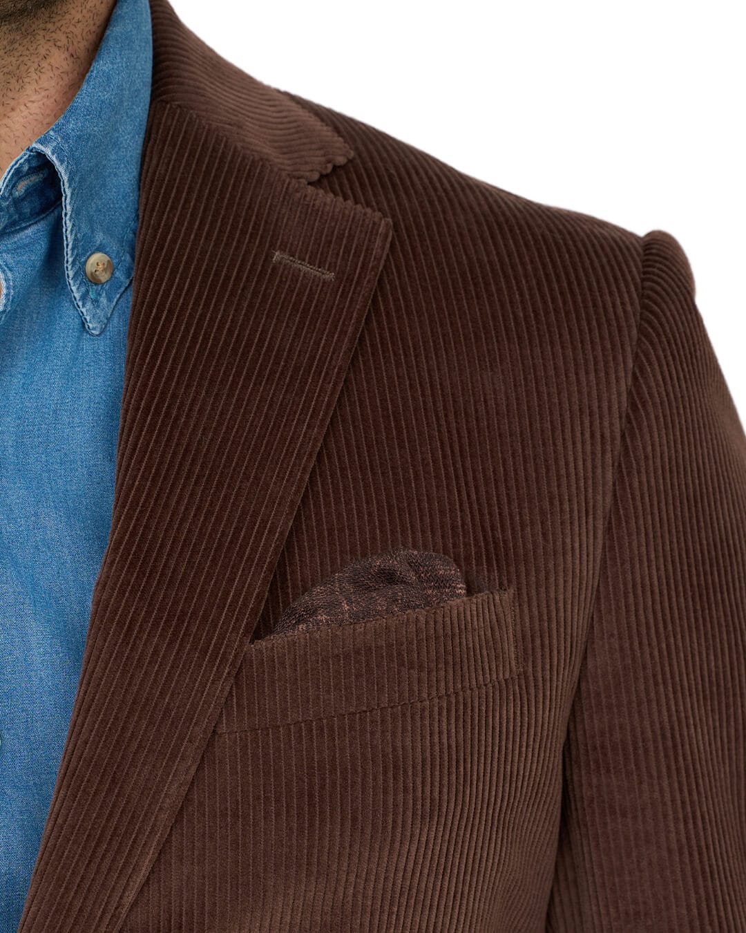 Gagliardi Jackets Gagliardi Brown Corduroy Jacket