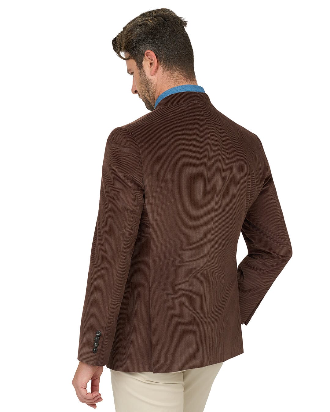 Gagliardi Jackets Gagliardi Brown Corduroy Jacket
