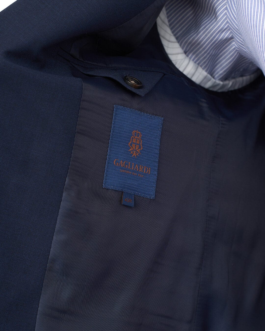 Gagliardi Jackets Gagliardi Navy Natural Stretch Super 110s Blazer