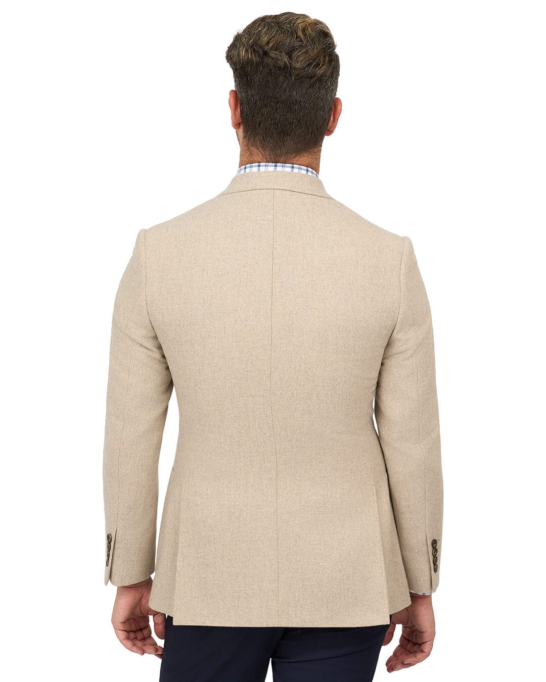 Gagliardi Jackets Gagliardi Stone Basketweave Wool Blend Jacket