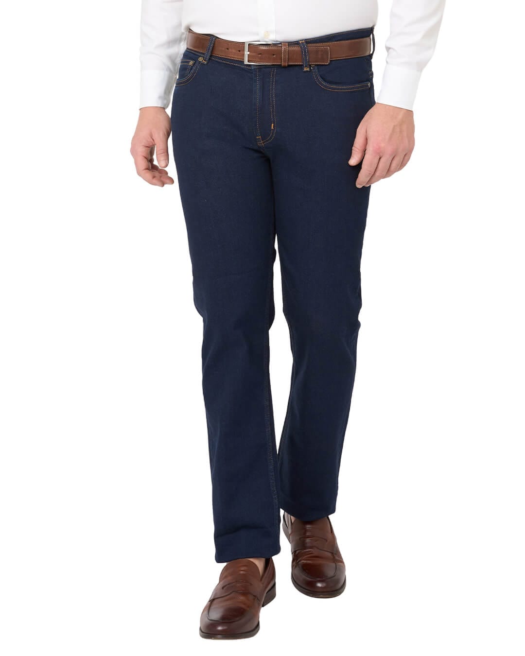 Gagliardi Jeans Gagliardi Dark Blue Washed Jeans