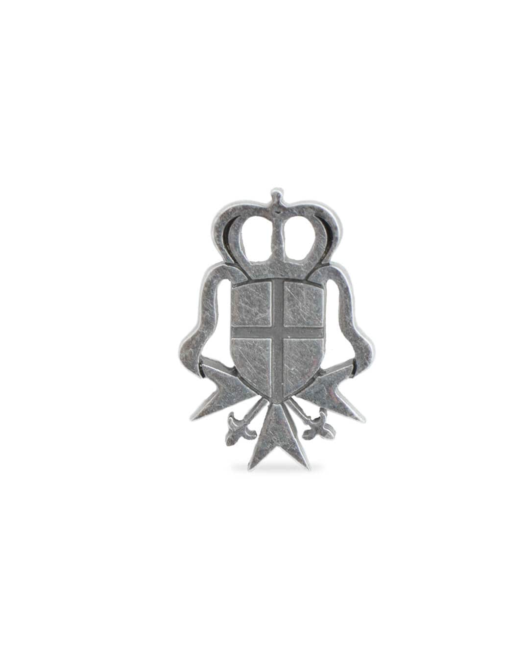 Gagliardi Lapel Pins Gagliardi Cavaleri Logo Silver Lapel Pin