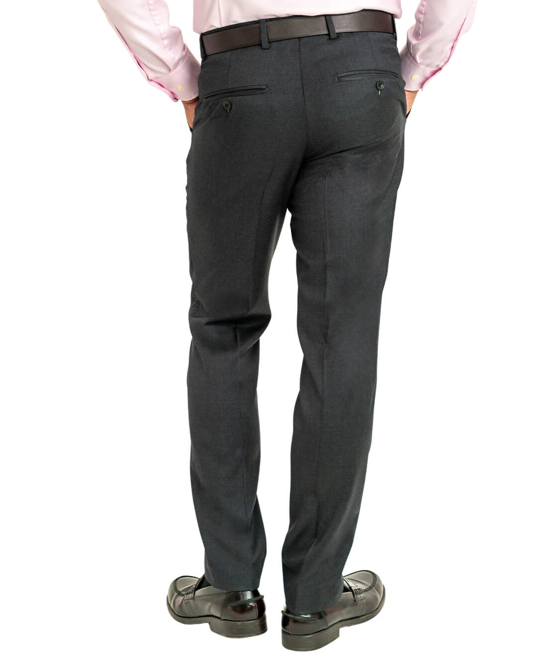 Gagliardi M&amp;M Trousers Gagliardi Grey Reda Twill Suit Trousers