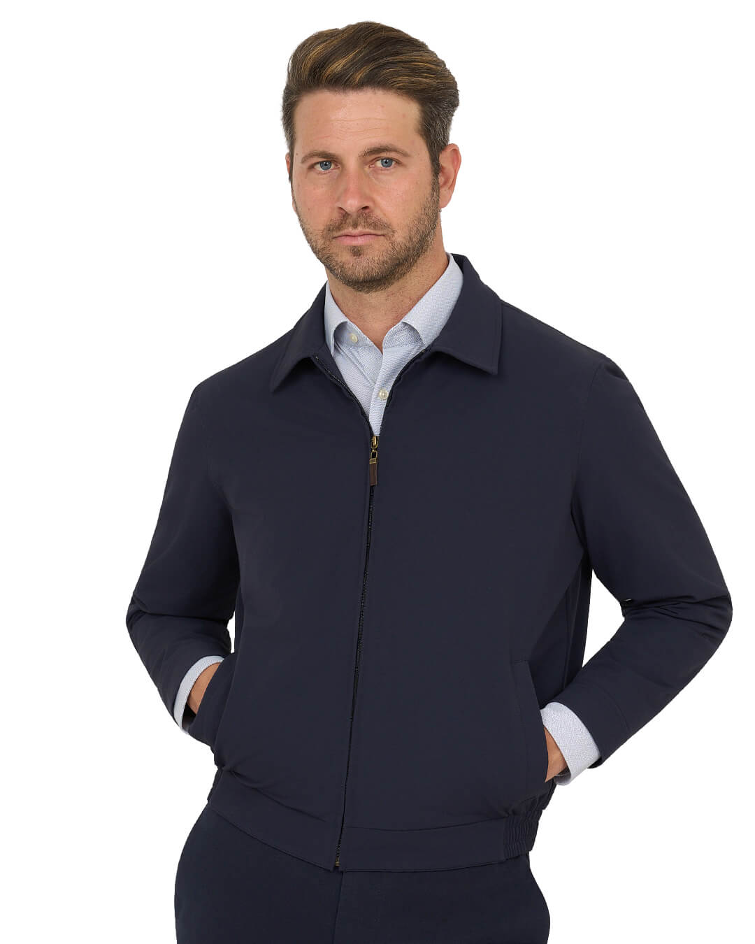 Gagliardi Outerwear Gagliardi Navy Jacket Windbreaker