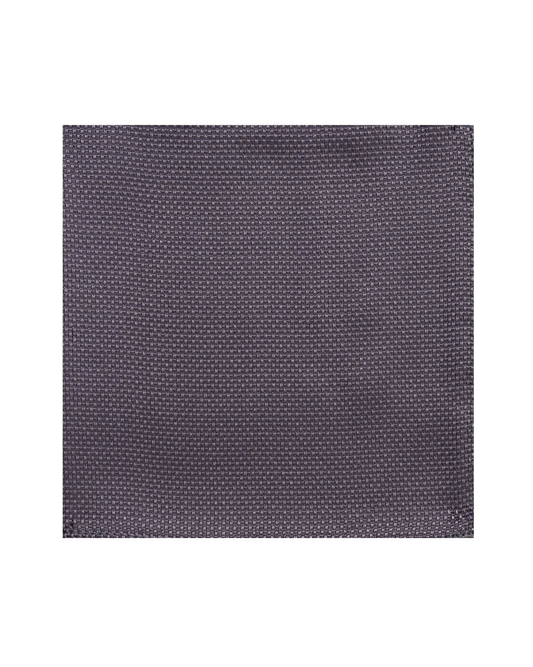 Gagliardi Pocket Squares ONE Gagliardi Charcoal Basketweave Italian Silk Pocket Square