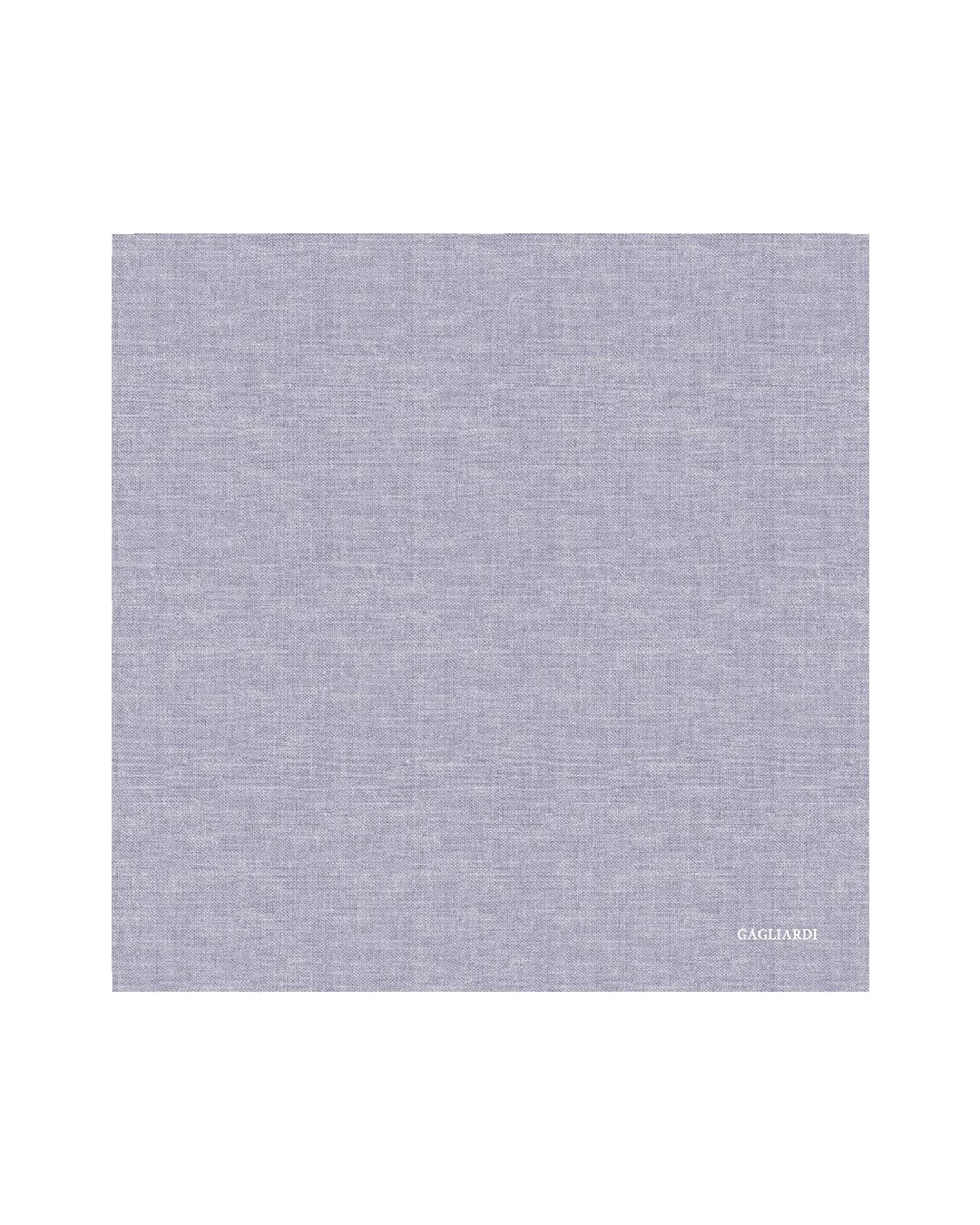 Gagliardi Pocket Squares One Size Gagliardi Lilac Pocket Square Italian Linen Silk Plain