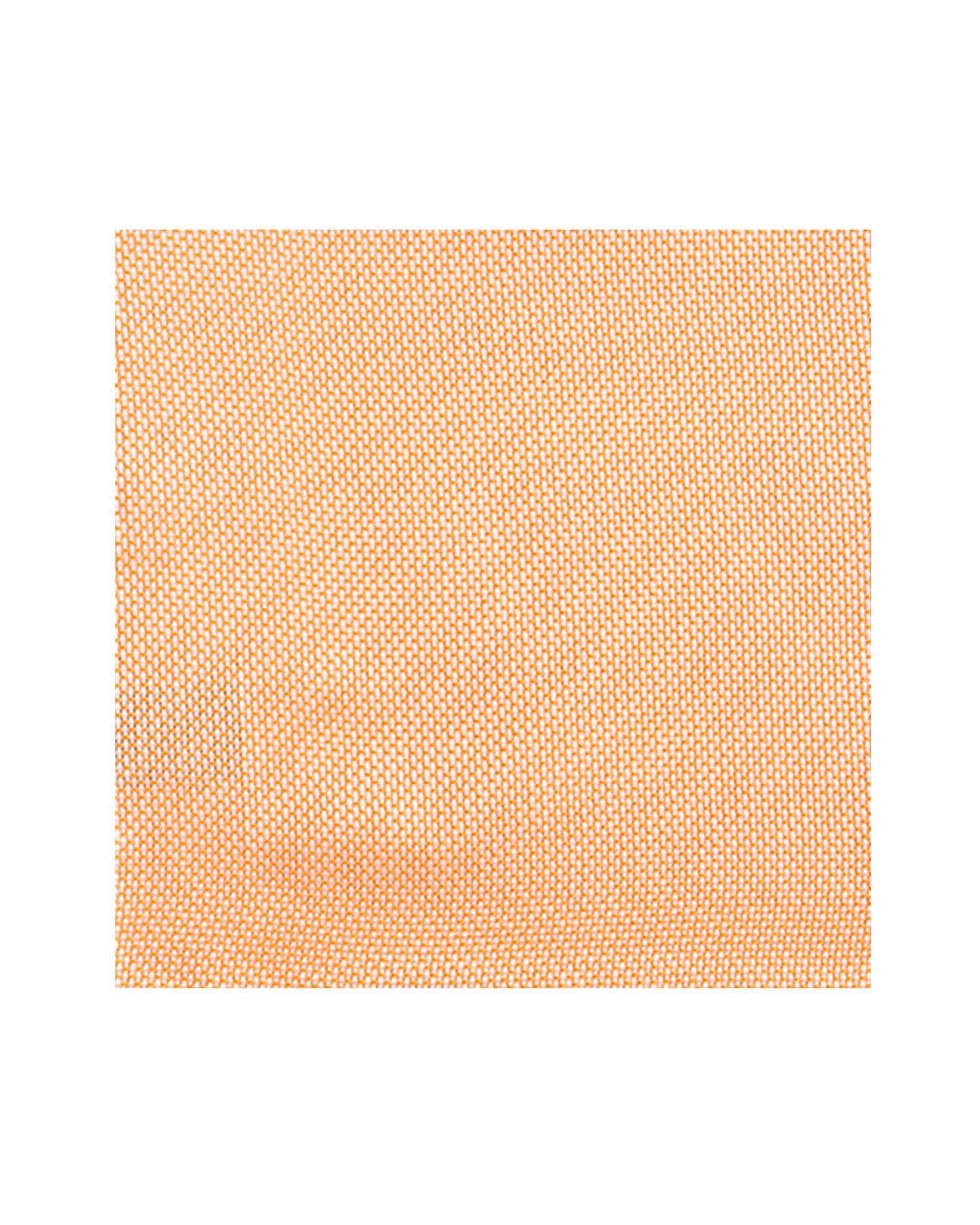 Gagliardi Pocket Squares One Size Gagliardi Orange Basketweave Italian Silk Pocket Square