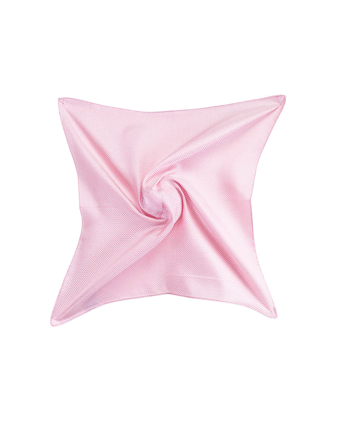 Gagliardi Pocket Squares One Size Gagliardi Pink Basketweave Italian Silk Pocket Square