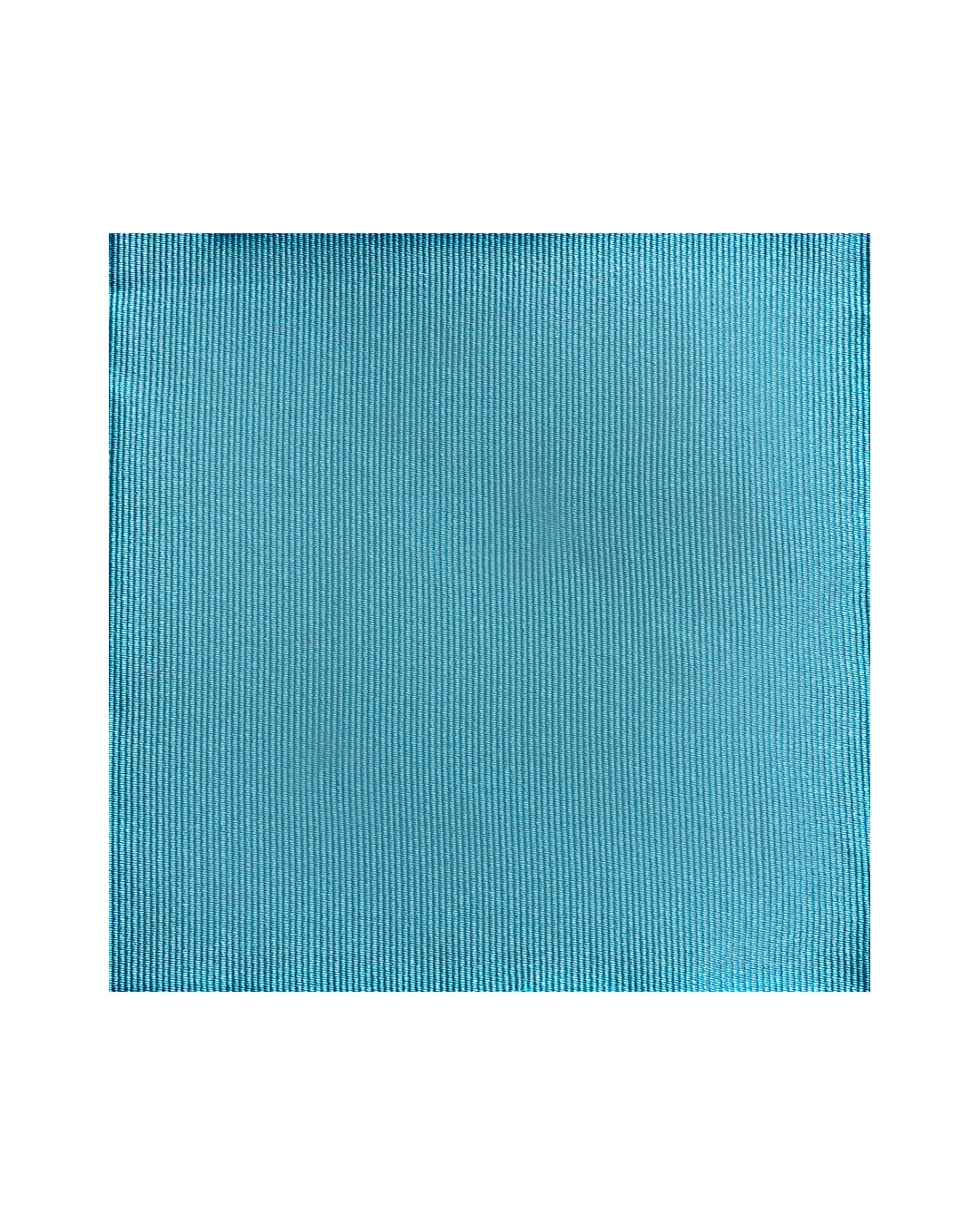 Gagliardi Pocket Squares ONE Gagliardi Teal Ottoman Italian Silk Pocket Square