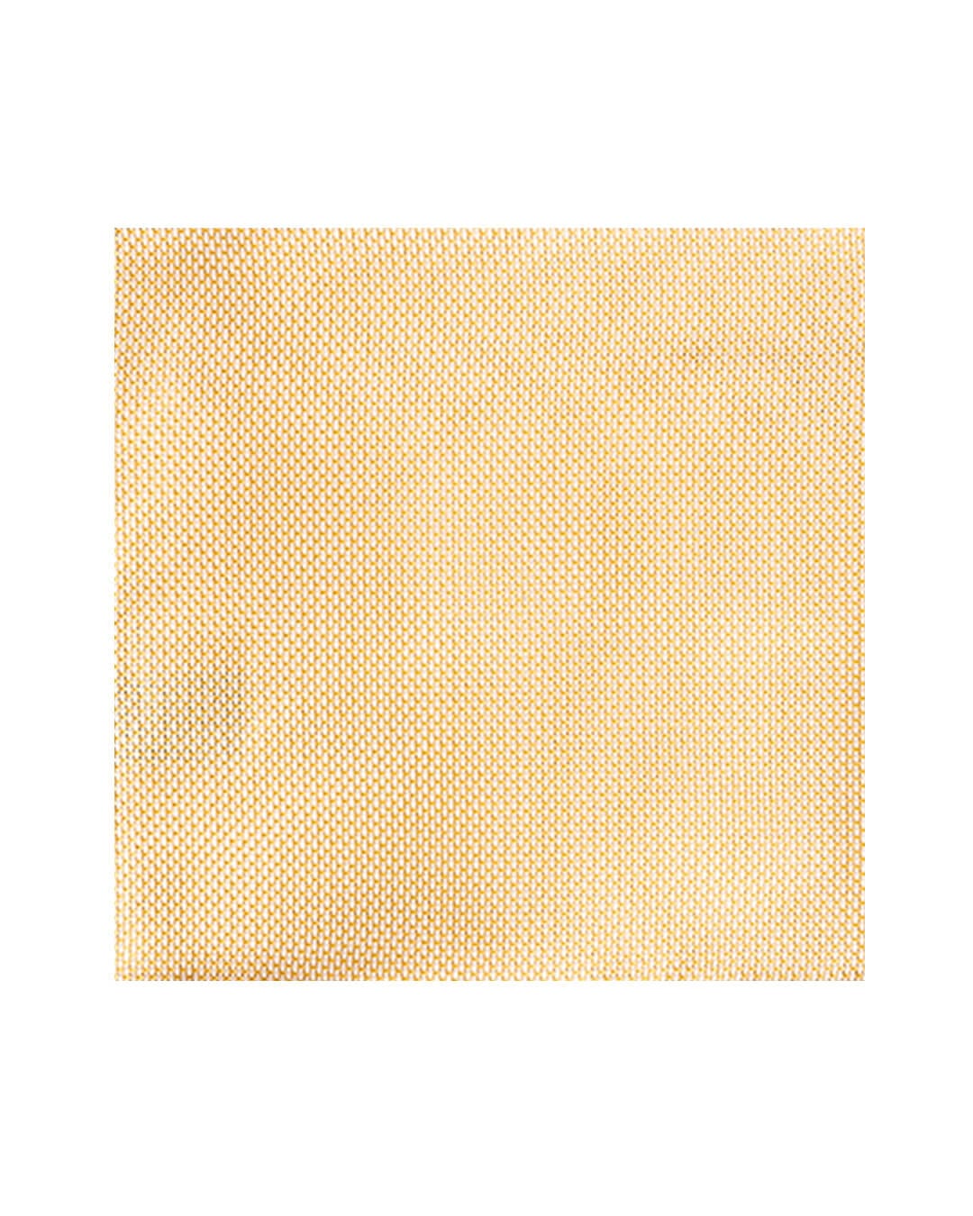 Gagliardi Pocket Squares One Size Gagliardi Yellow Basketweave Italian Silk Pocket Square