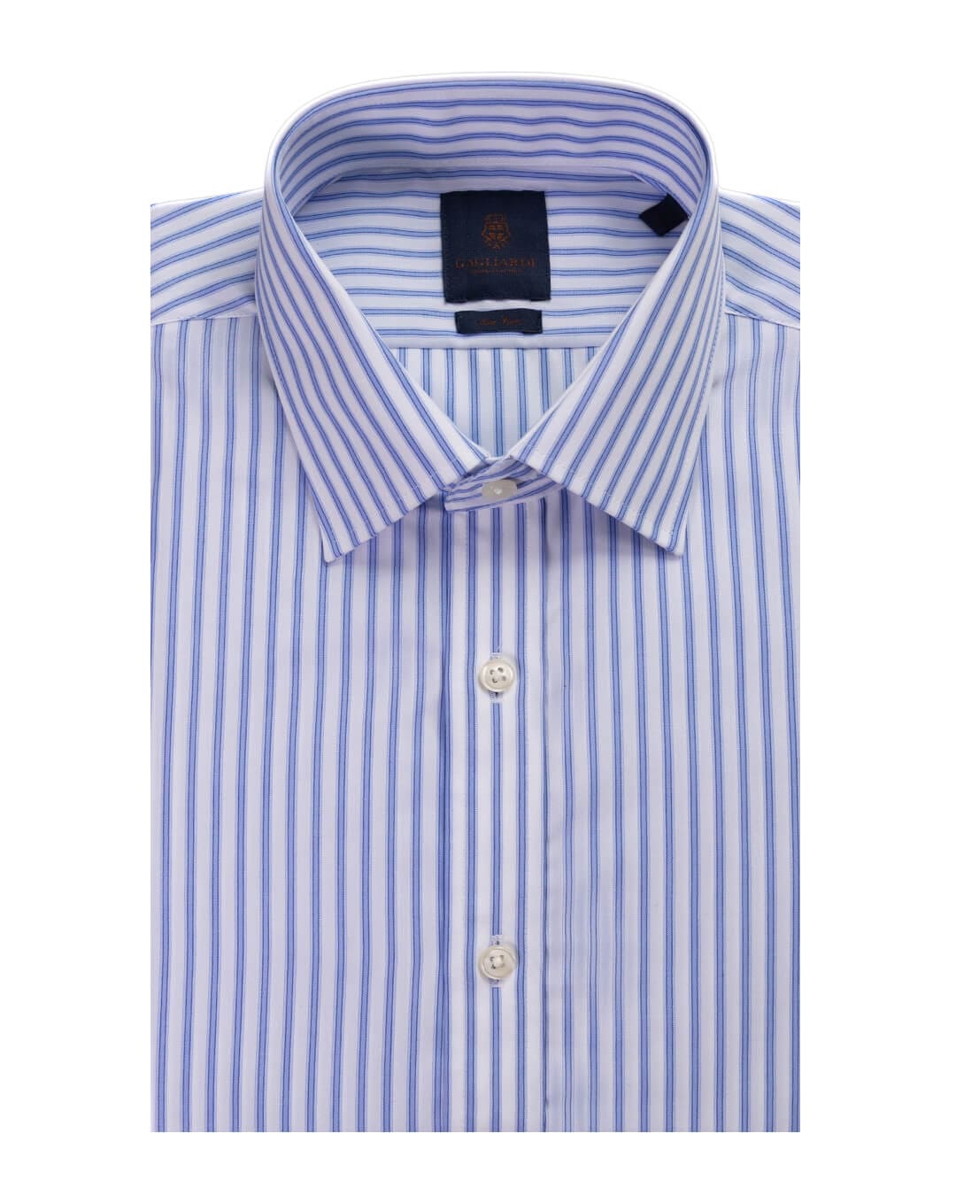 Gagliardi Shirts Gagliardi Blue Stripe Non Iron Shirt