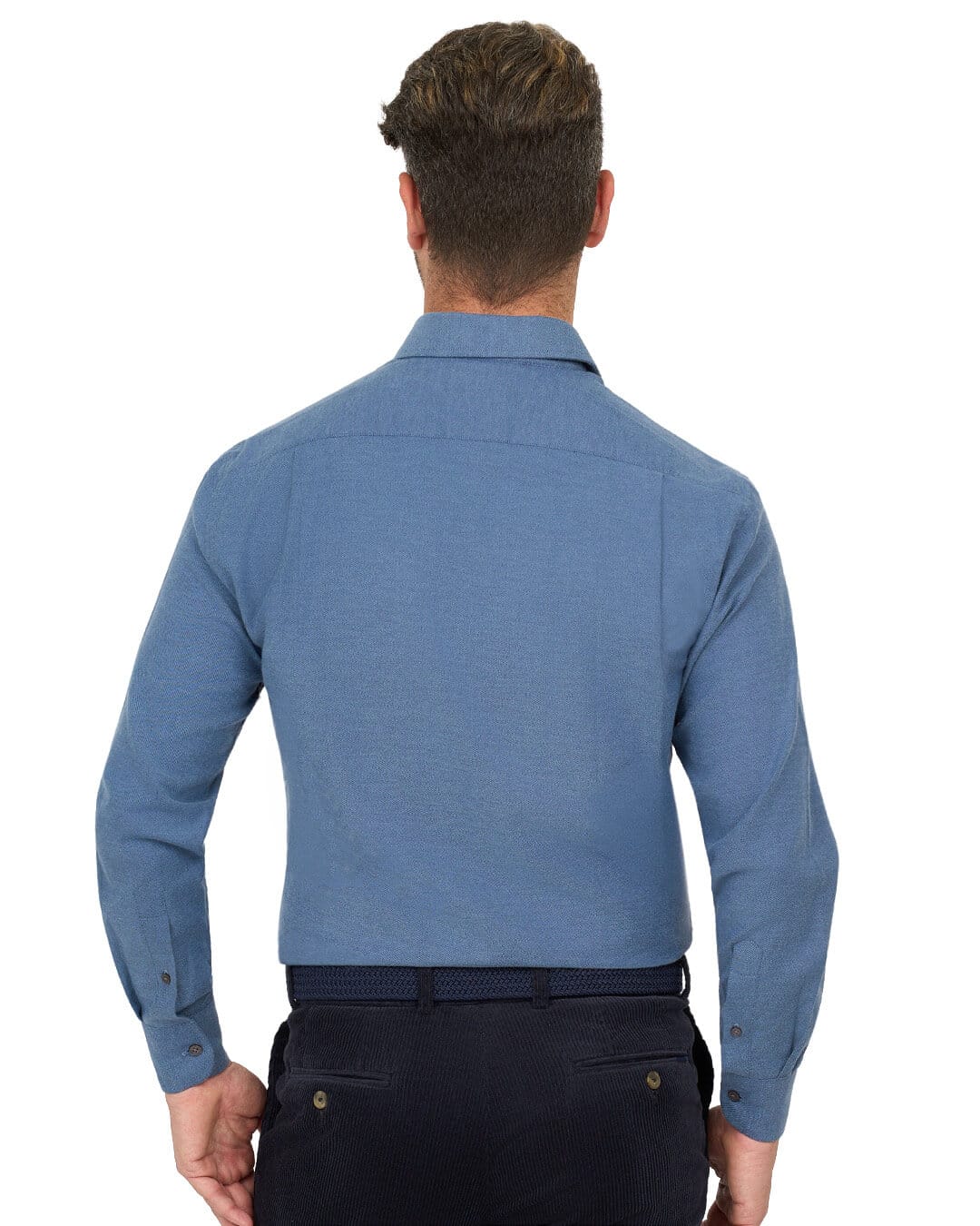 Gagliardi Shirts Gagliardi Denim Shirt Brushed Cotton