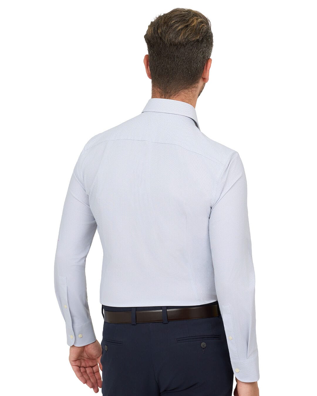 Gagliardi Shirts Gagliardi Grey Shirt Performance Stretch Waves