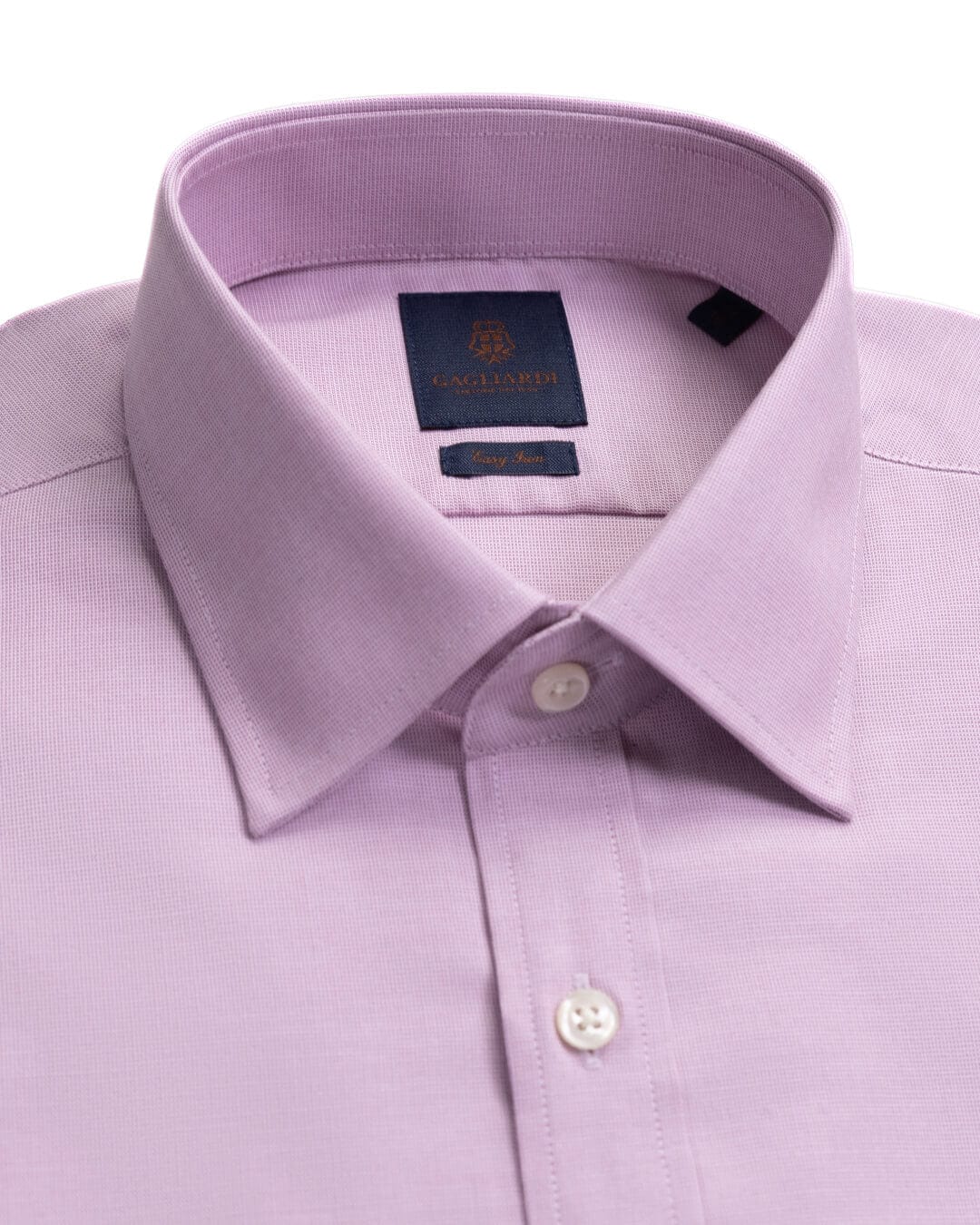 Gagliardi Shirts Gagliardi Red End On End Easy Iron Shirt