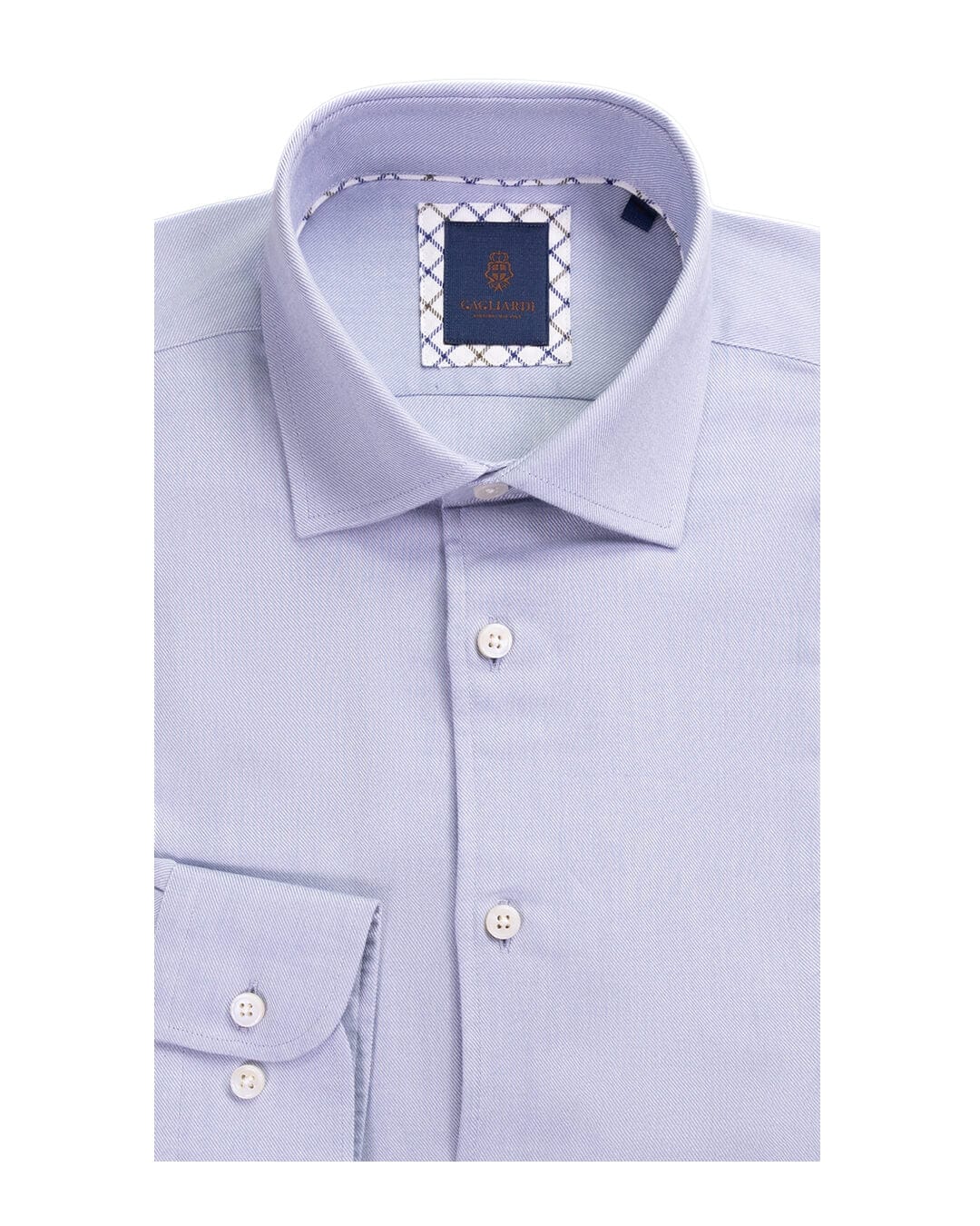 Gagliardi Shirts Gagliardi Sky Brushed Cotton Shirt