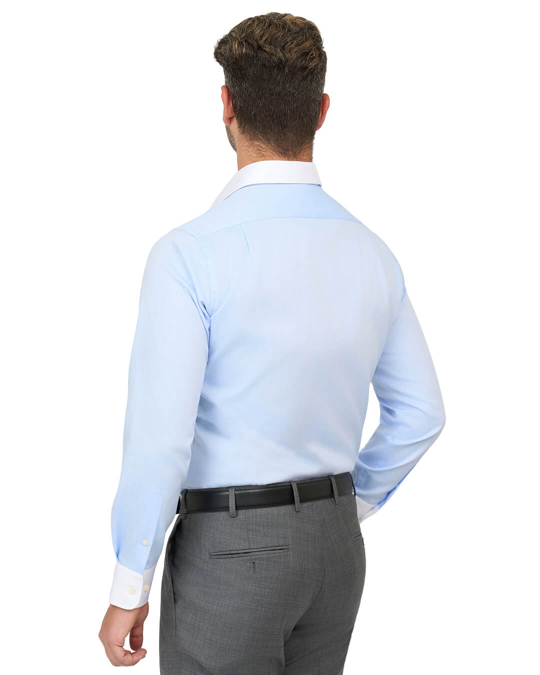 Gagliardi Shirts Gagliardi Sky Shirt Easy Iron Winchester Oxford