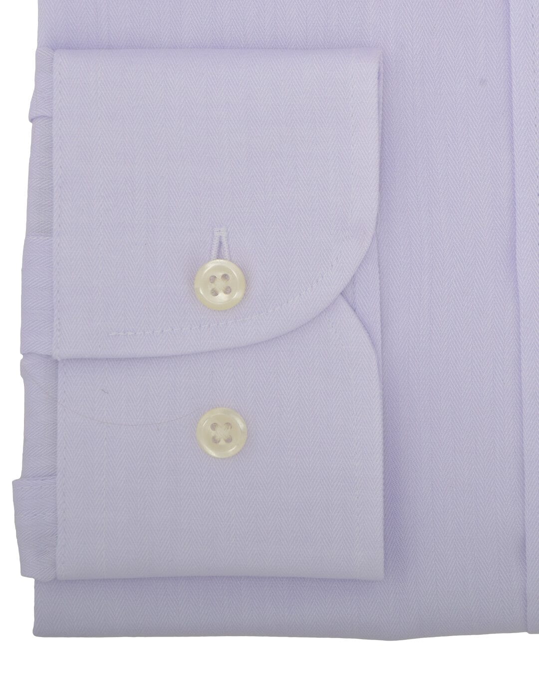 Gagliardi Shirts Gagliardi Slim Fit Lilac Herringbone Cutaway Collar Non-iron Shirt