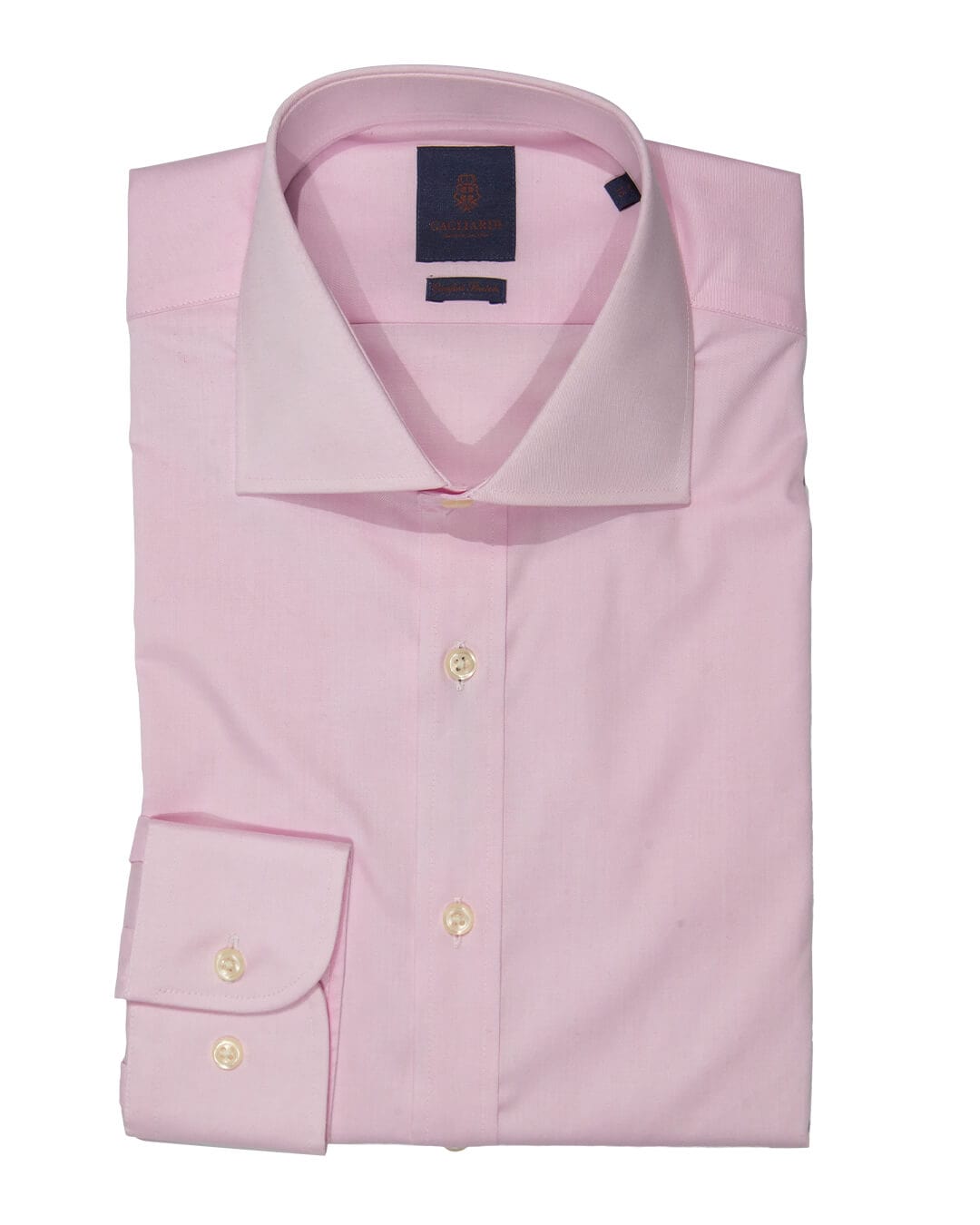 Gagliardi Shirts Gagliardi Slim Fit Pink Stretch Shirt