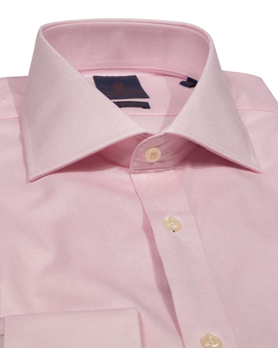 Gagliardi Shirts Gagliardi Slim Fit Pink Stretch Shirt