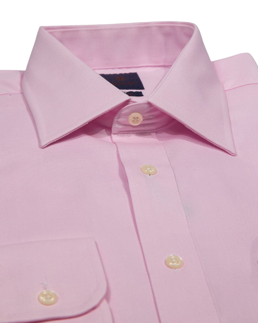 Gagliardi Shirts Gagliardi Tailored Fit Pink Oxford Non Iron Shirt