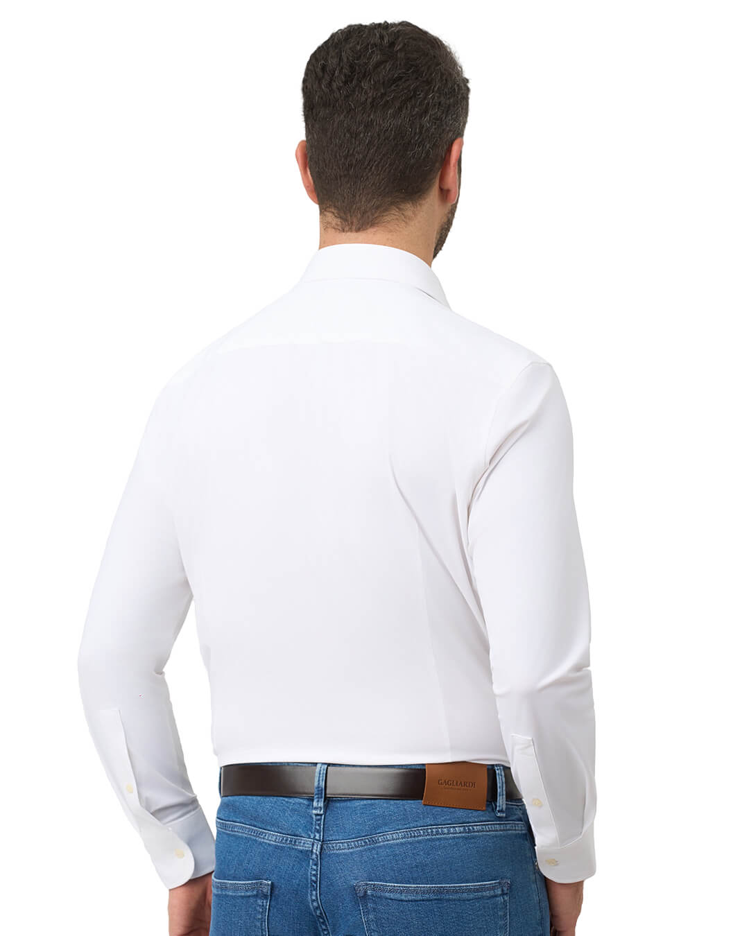 Gagliardi Shirts Gagliardi White Performance Stretch Shirt
