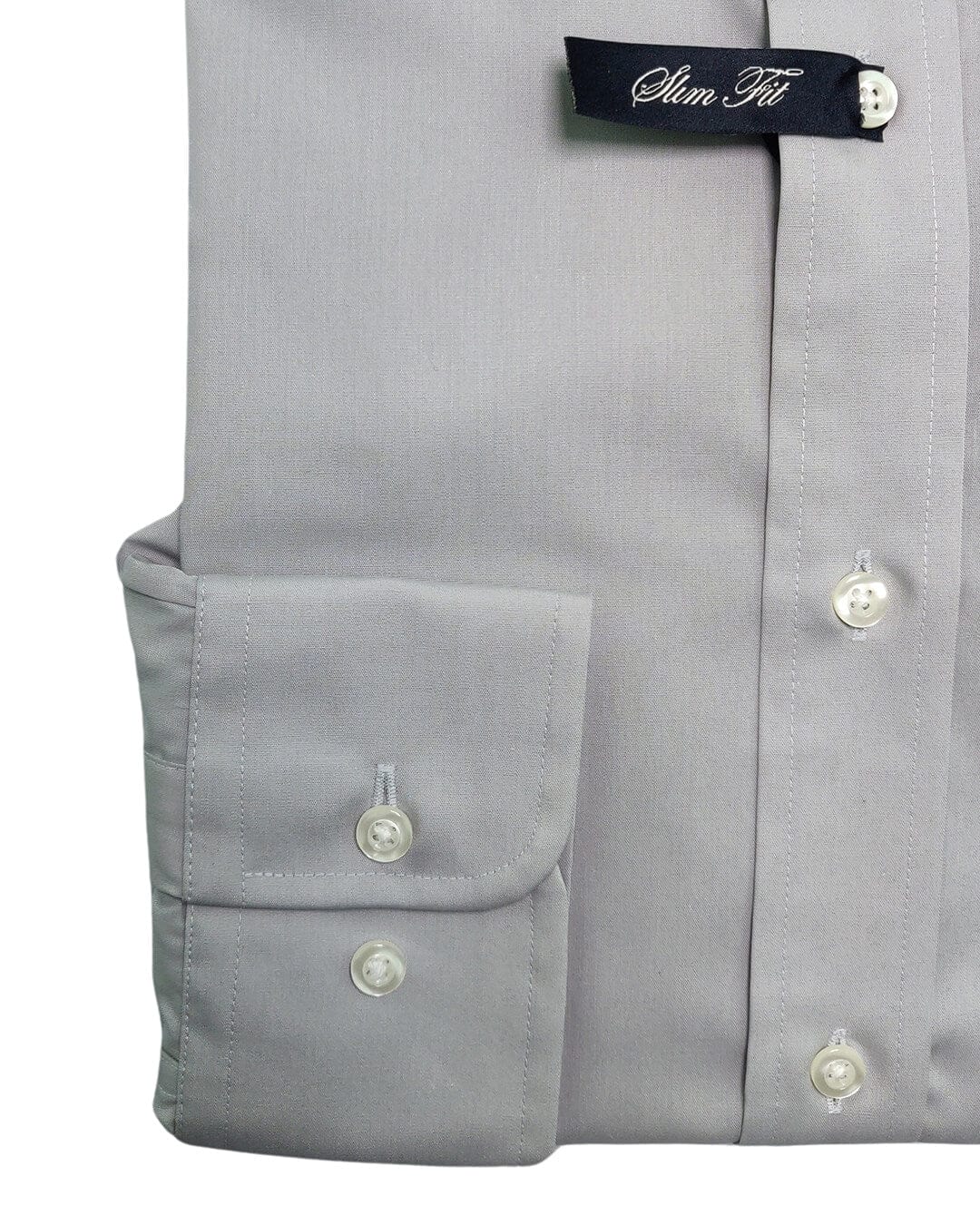 Gagliardi Shirts Galiardi Slim Fit Silver Grey Shirt