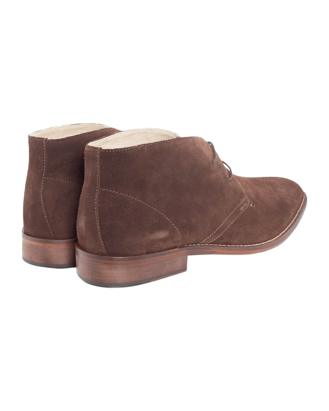 Gagliardi Shoes Brown Suede Desert Boots