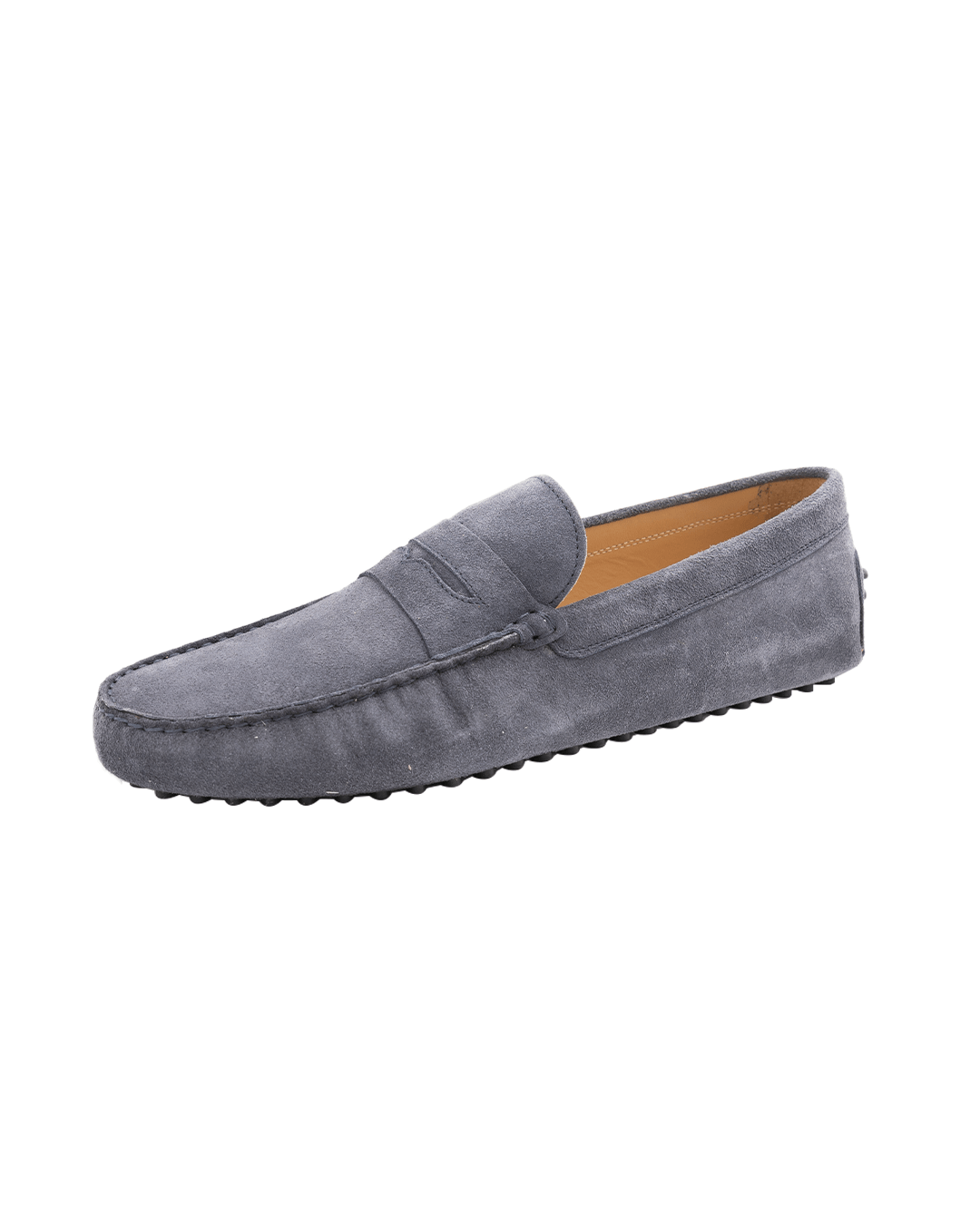 Gagliardi Shoes Gagliardi Blue Suede Shoe Driving Moccassins