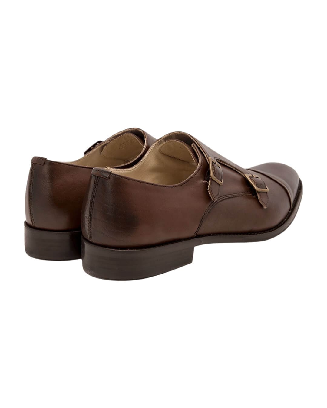 Gagliardi Shoes Gagliardi Brown Double Monk