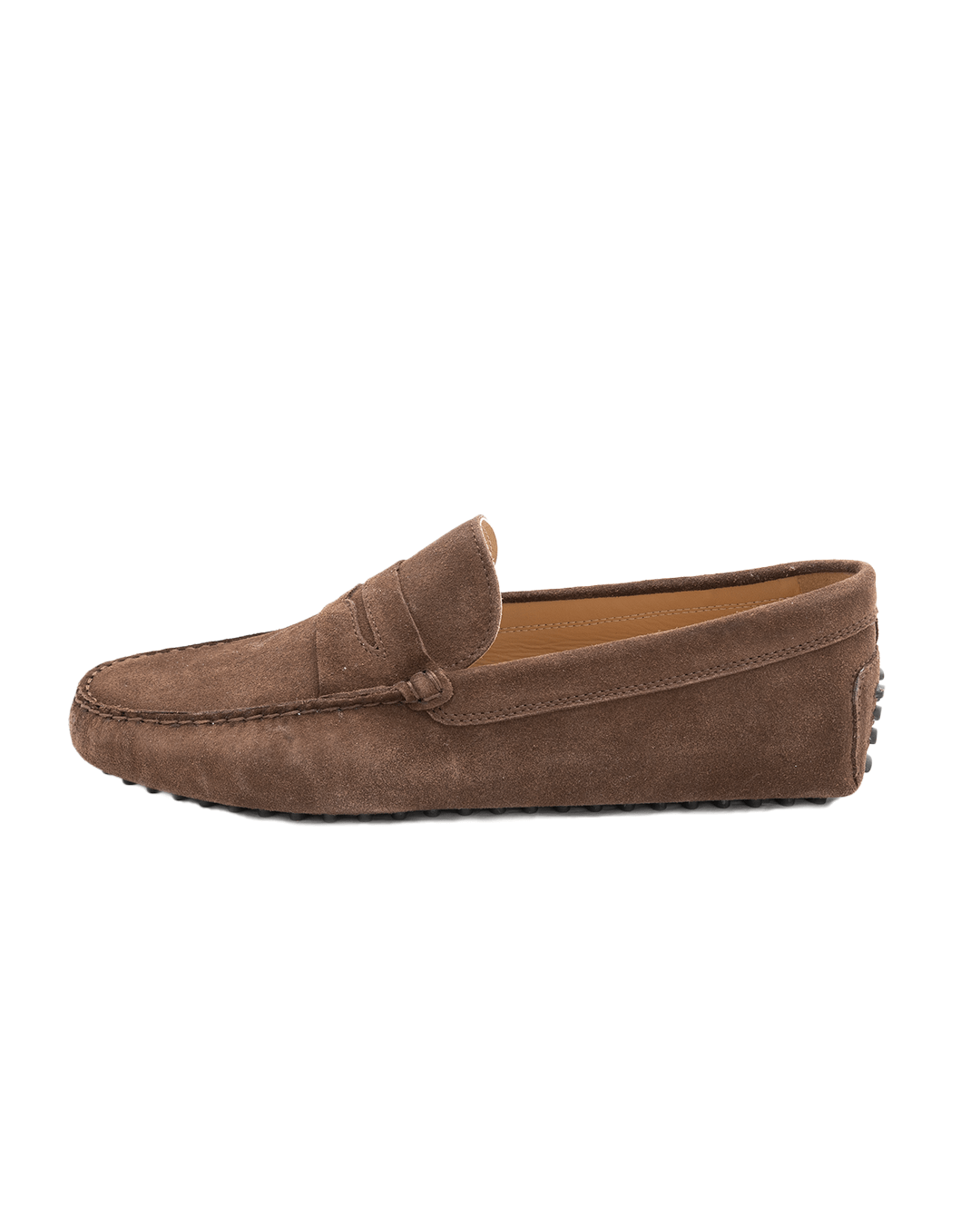 Gagliardi Shoes Gagliardi Brown Suede Shoe Driving Moccassins